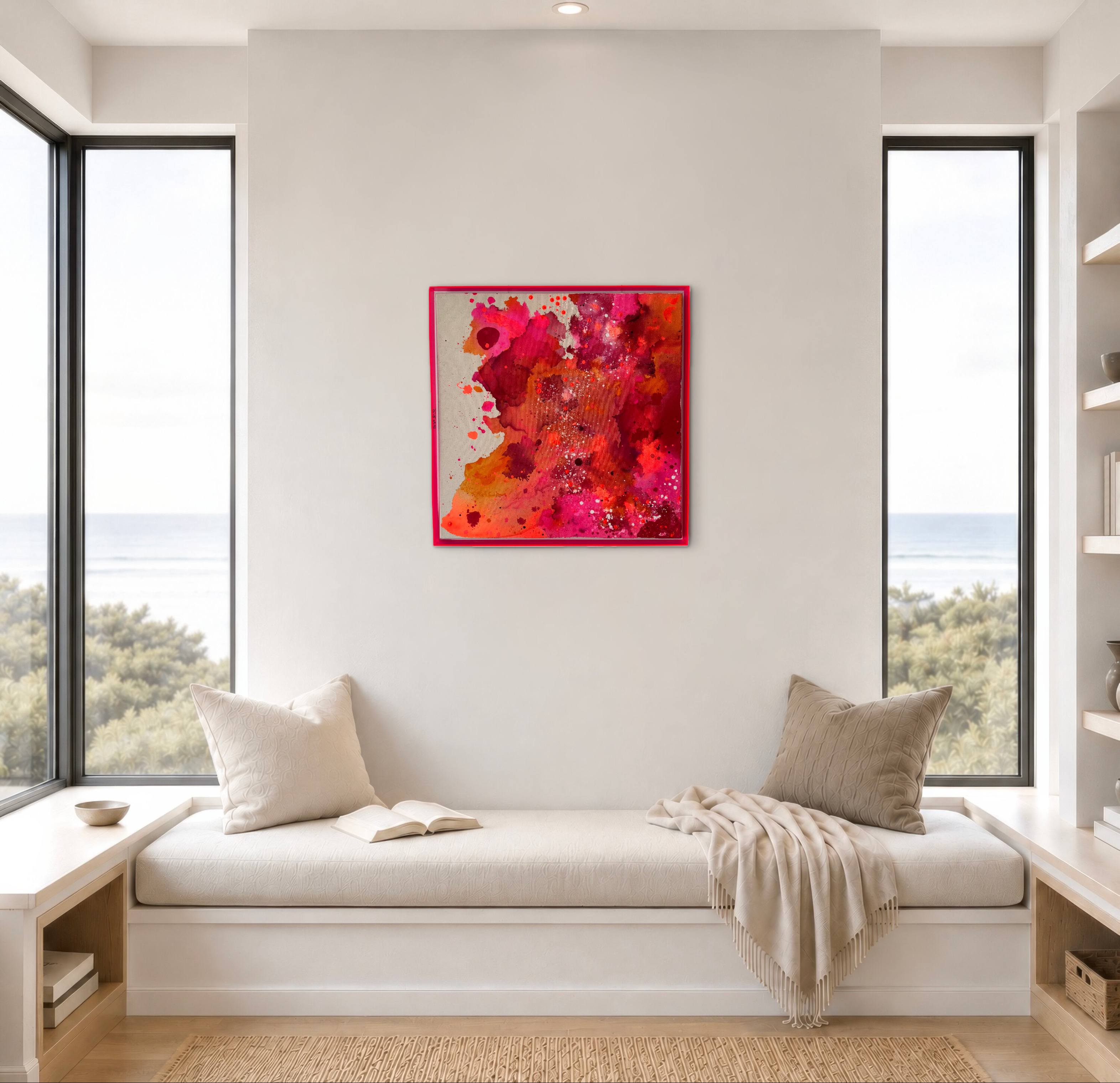 Akkorde - Präsenz, 2026, Acryl auf roher Baumwollleinwand, Ansicht 7